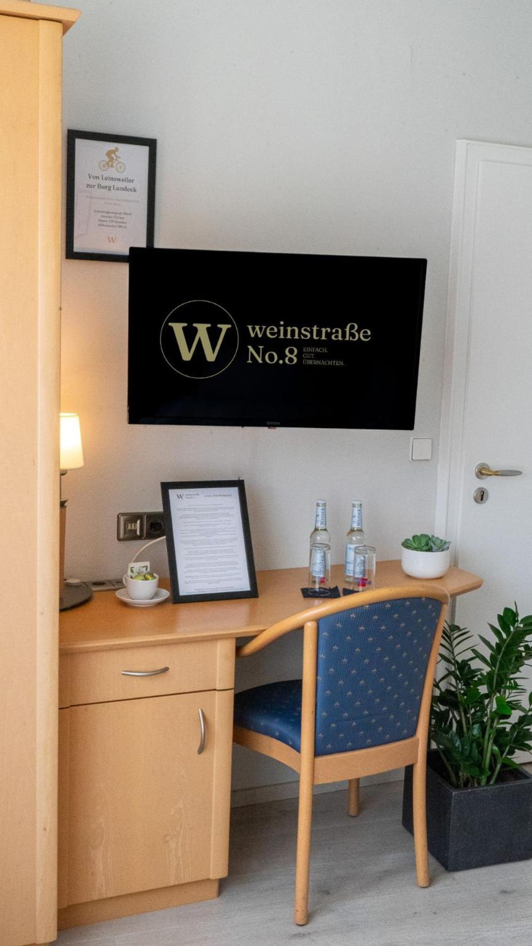 Weinstrasse No 8 "Einfach-Gut-Uebernachten" Leinsweiler Exteriör bild